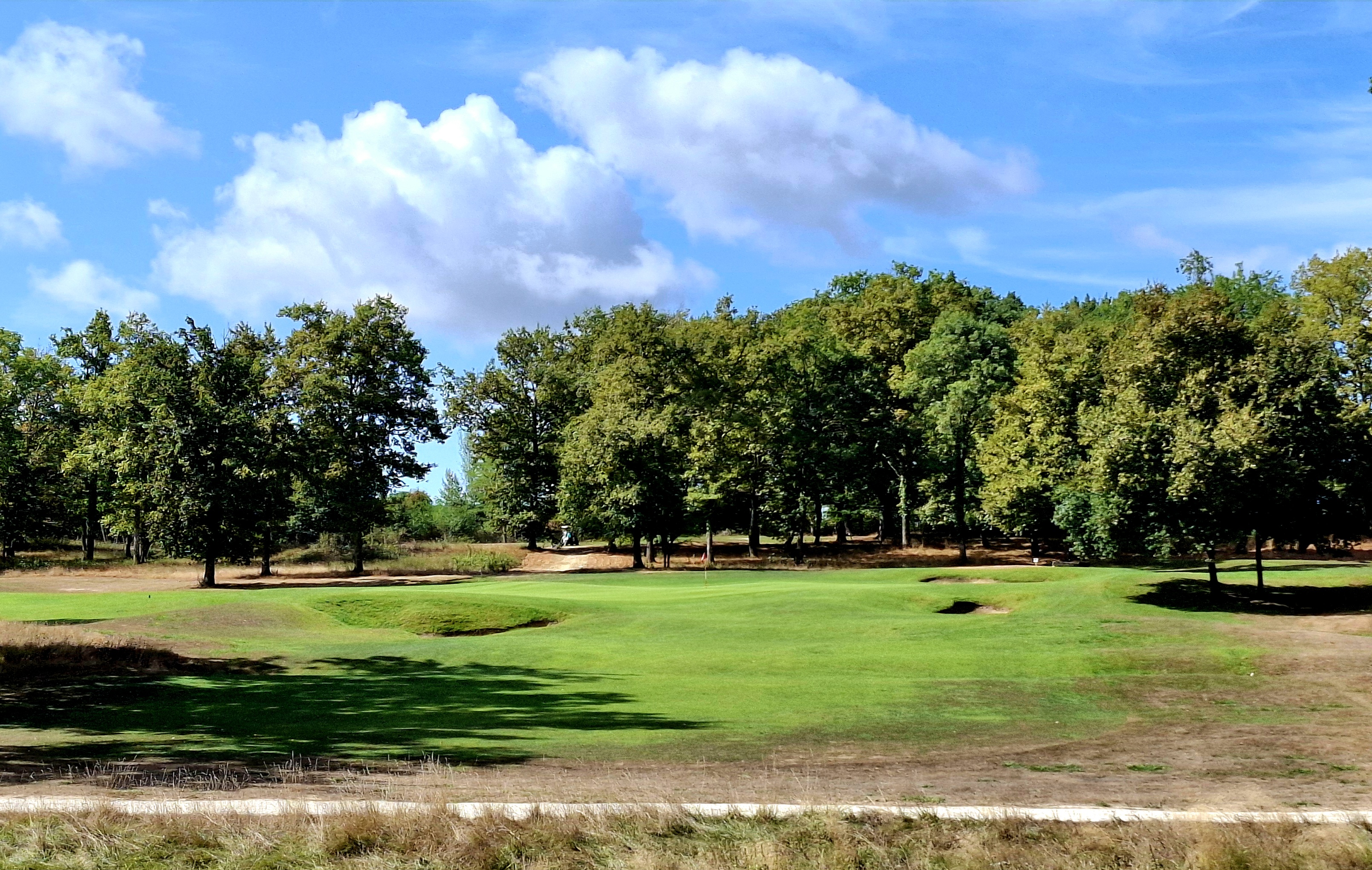 The par-3 14th at St Emilion