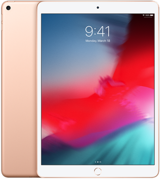 2019 iPad Air in gold