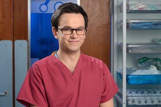 The way he was. Arthur Digby makes a dreamy return to Holby.