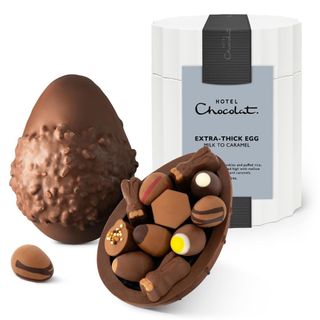 Hotel Chocolat Extra Thick Milk Chocolate Easter Egg - best easter eggs
