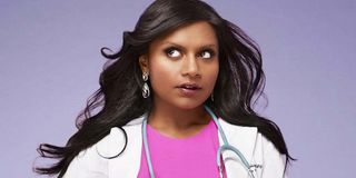 Mindy Kaling The Mindy Project promo doctor coat stethoscope
