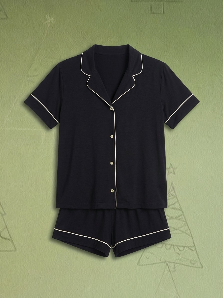 Modal Short Sleeve Pajama Set