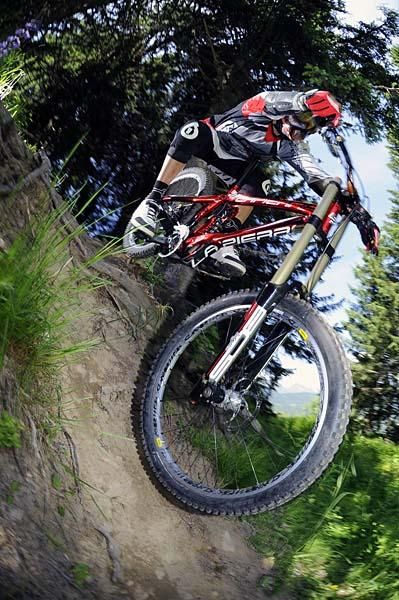 10-time world downhill champion Nico Vouilloz