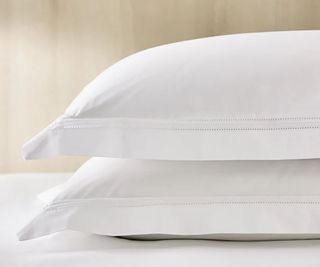 Two pillows stacked on top of each other