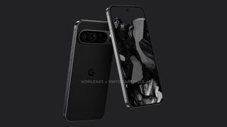 A set of leaked renderings depicting the Pixel 9 Pro.