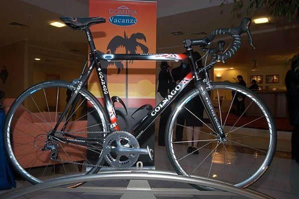 The Domina Vacanze Colnago bike for 2005