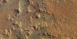 Nereidum Montes on Mars