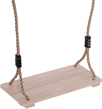 HOMCOM Wooden Garden Swing Seat | £19.99 at Amazon