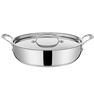 Jamie Oliver by Tefal Cooks Classic Stainless Steel 30cm Shallow Pan