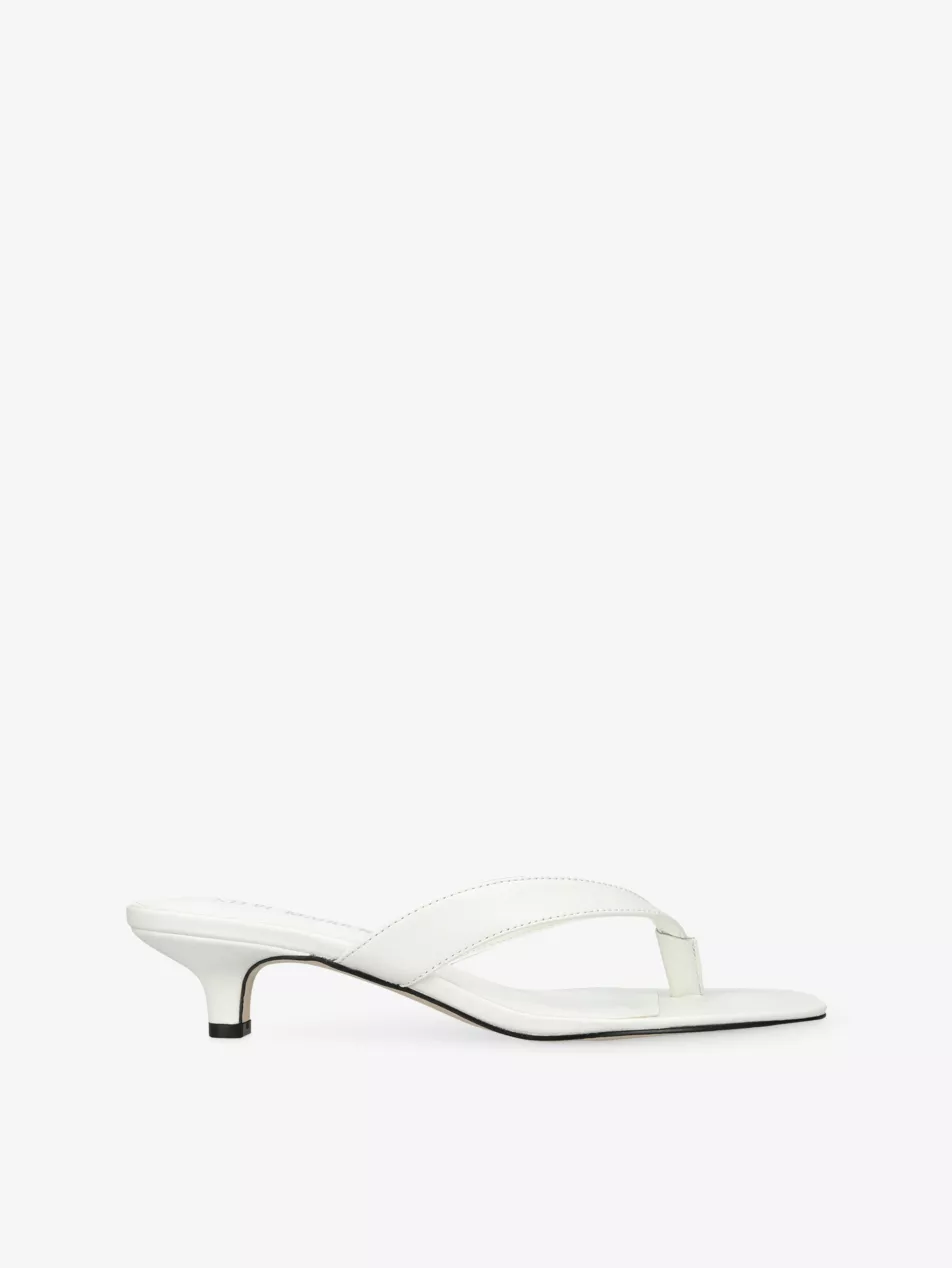 Tracie Leather Heeled Sandals - Eur 36 / 3 Uk Women