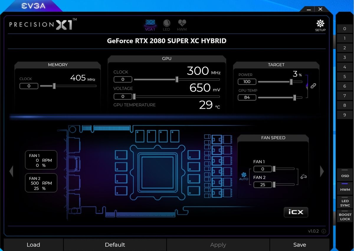 EVGA Precision X1