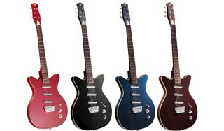 All four of Danelectro's new '59 Triple Divine models