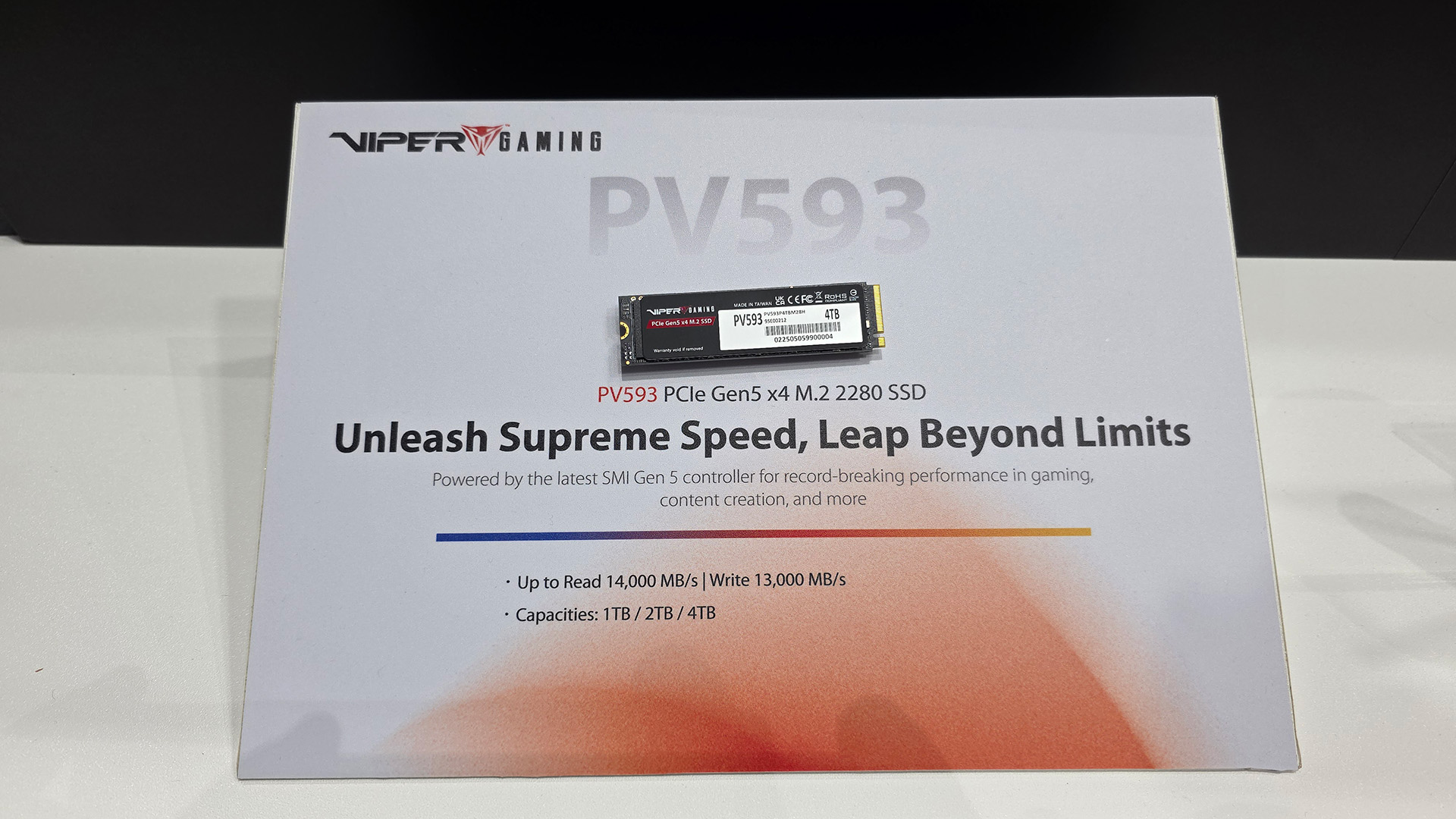 Patriot PV593 PCIe 5.0 SSD