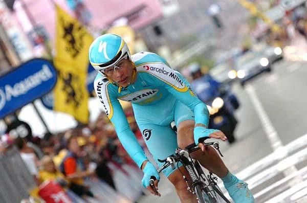 The Kazakh was the last of the trio but only five seconds behind Kl&ouml;den.
