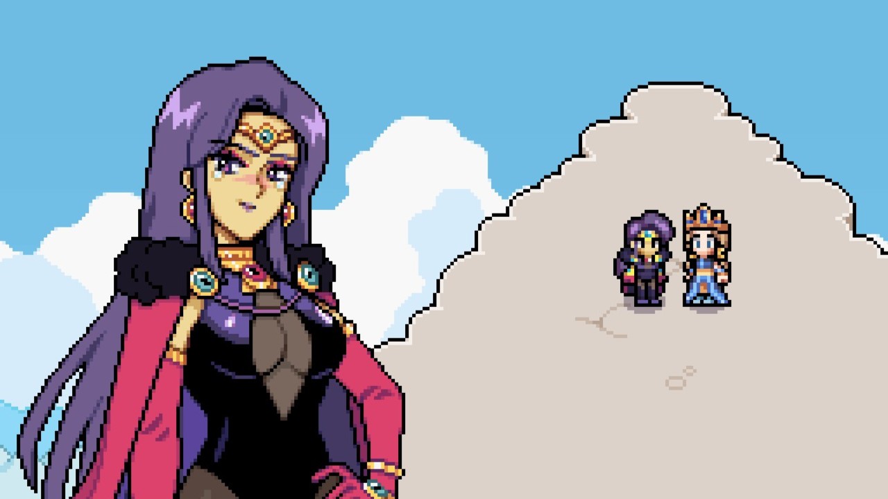 Fields of Mistria - Juniper cries tears of happiness when you propose to her at the summit