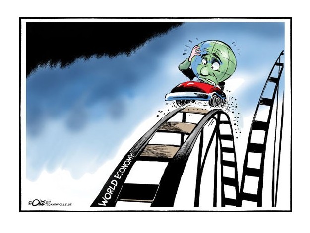 World economy's big drop