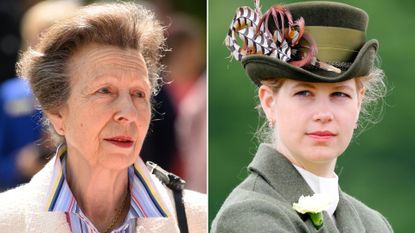 Princess Anne’s unique connection with Lady Louise Windsor explained. Seen here are Princess Anne and Lady Louise at different occasions