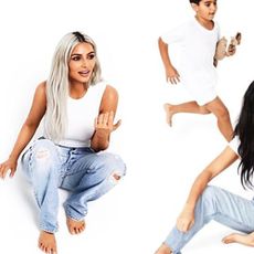 White, People, Fun, Jeans, Gesture, Leisure, Photography, Photo shoot, Sitting, Happy, 