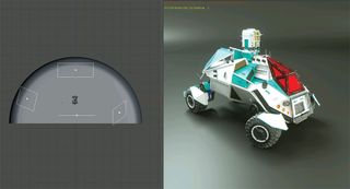 vehicle 3D model