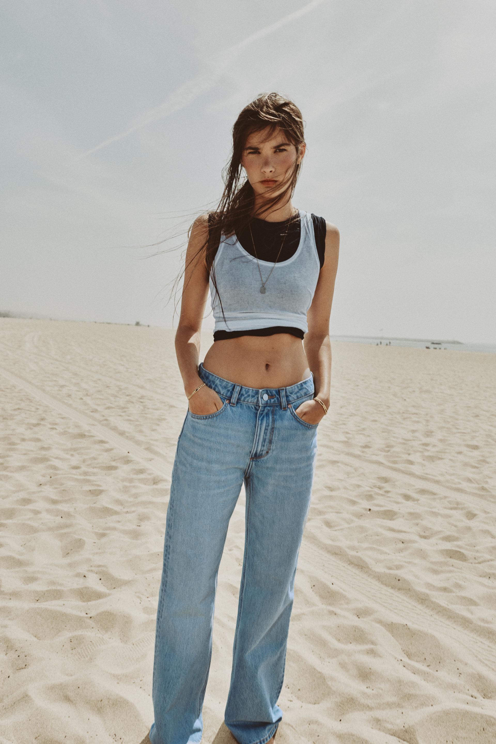 Jeans Z1975 Straight High-Waist Long Length