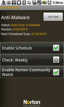 Norton for Android