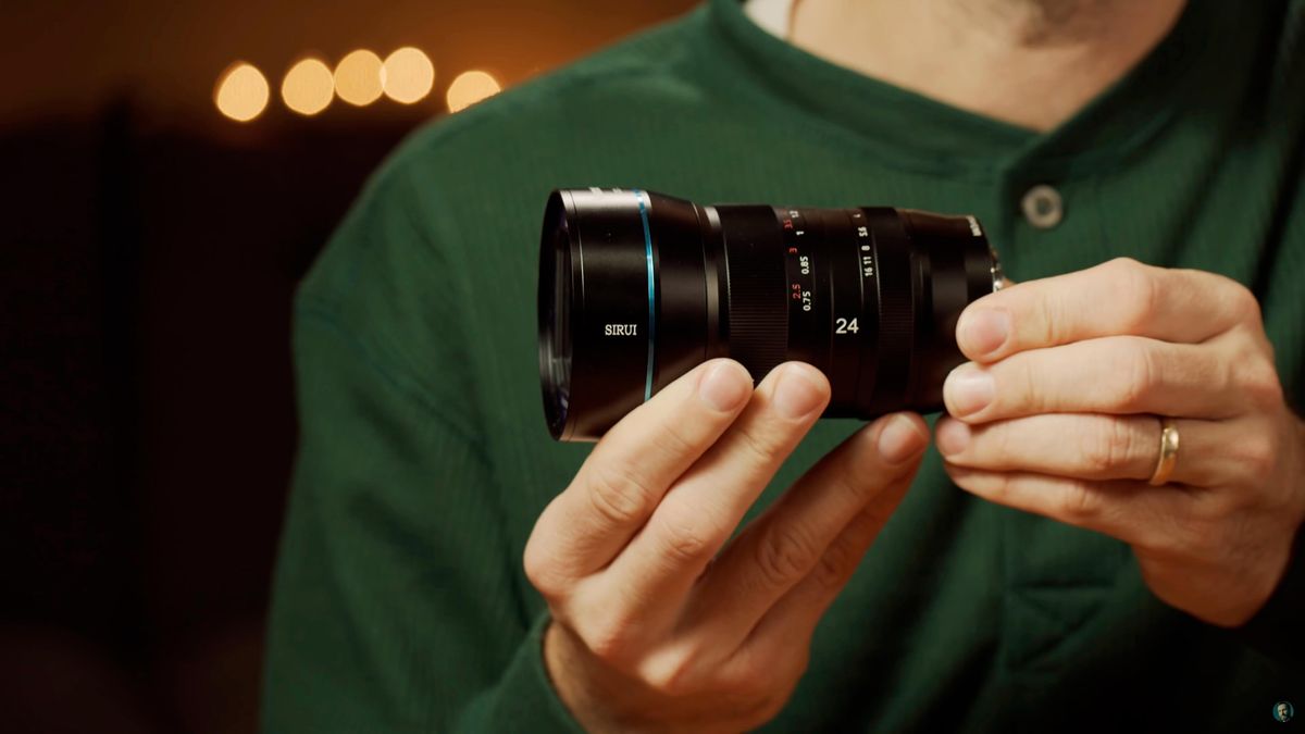 SIRUI 24mm anamorphic lens