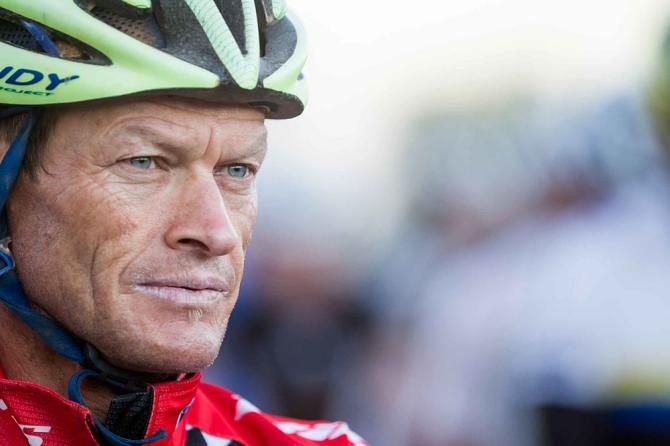 Bartie Boecher contemplates the route ahead at the start