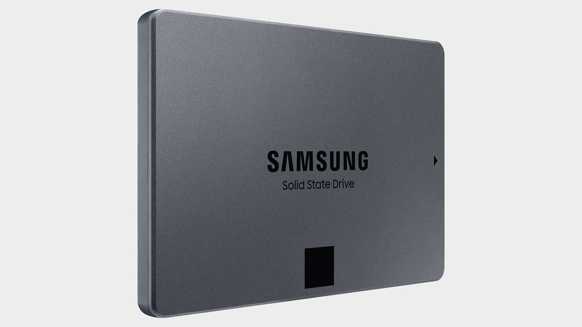 Samsung 870 QVO 1TB SSD frontal y posterior