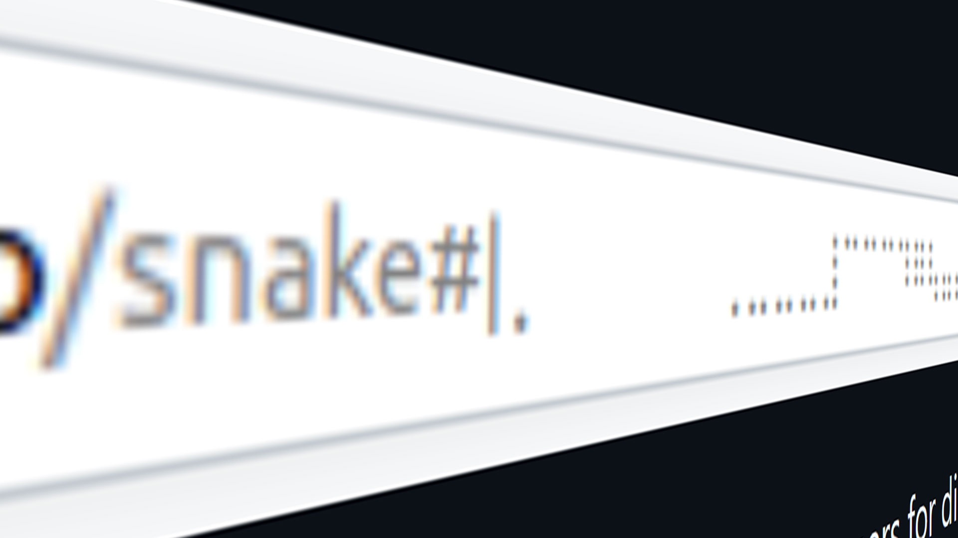 URL snake