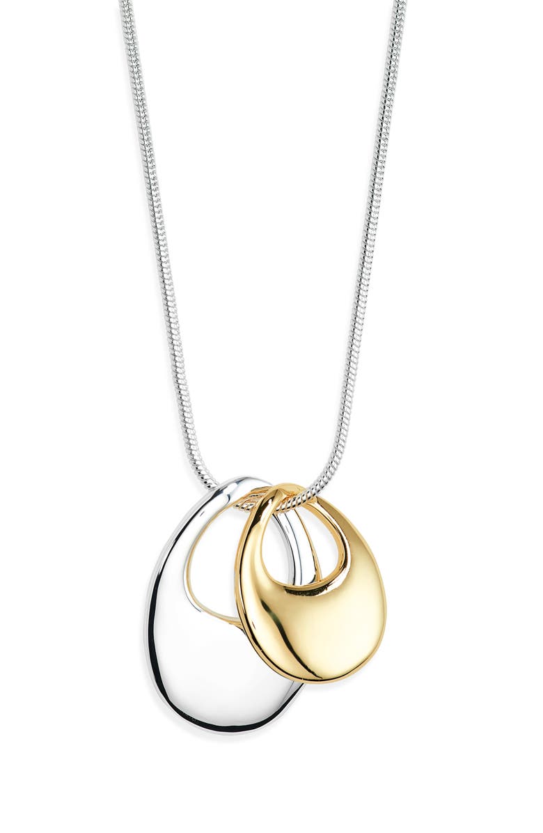 Bubbly Link Pendant Necklace