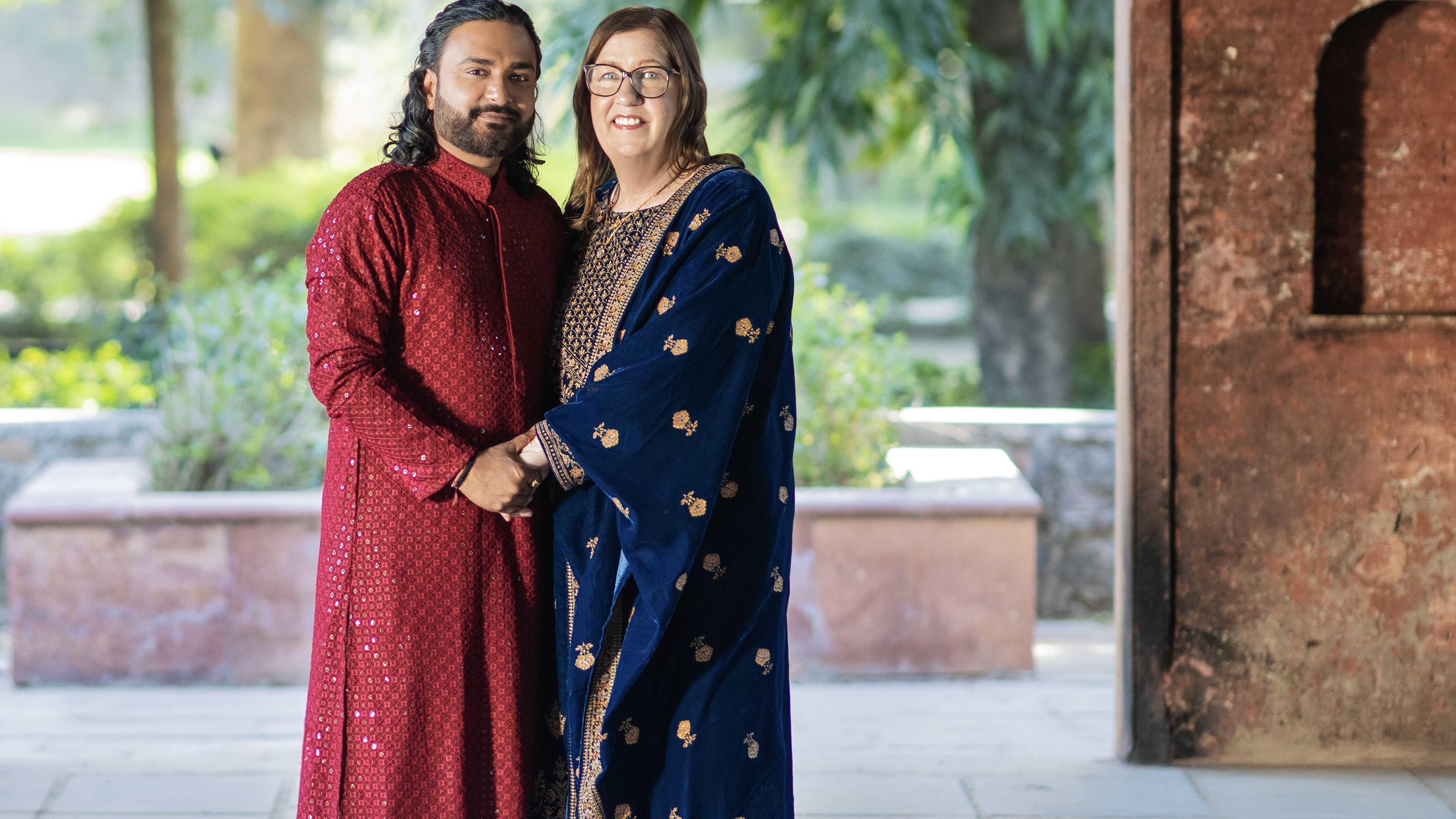 Sumit and Jenny in key art for 90 Day Fiance: The Other Way season 7