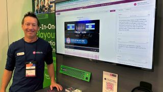 MediaScribe Narrate Demo at NAB 2026 with JJ Parker