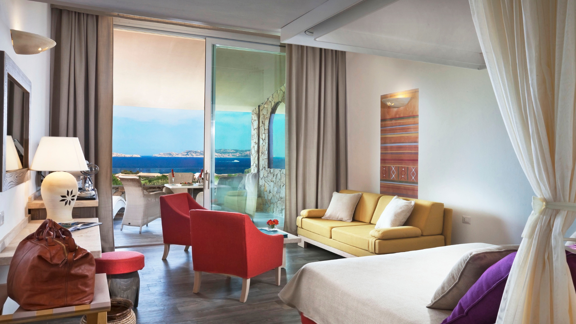 Junior suite at Valle dell’Erica Thalasso & Spa