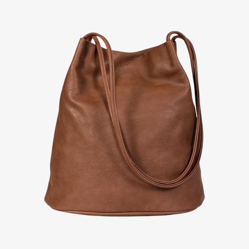 Image of brown leather bag