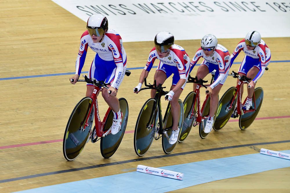 Russia was second in the women's qualifying