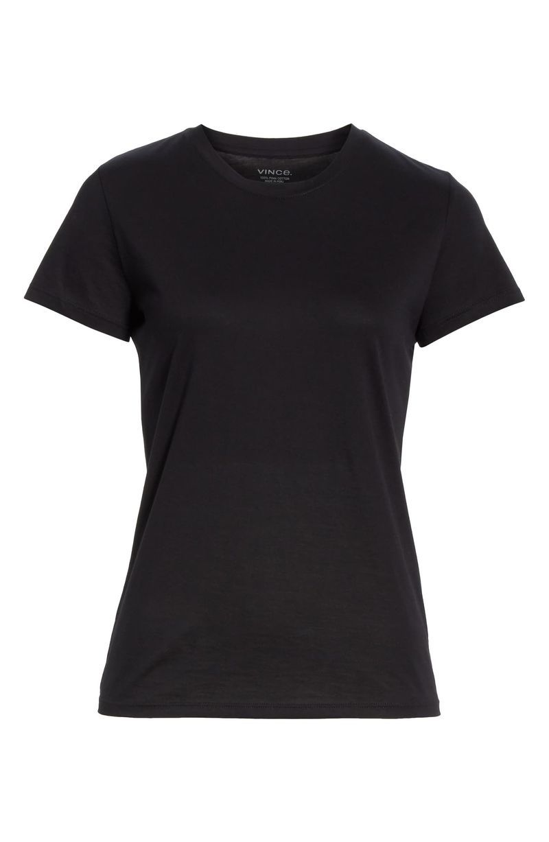 12 Best Black T-Shirts for Women | Reviews of Black Tees | Marie Claire