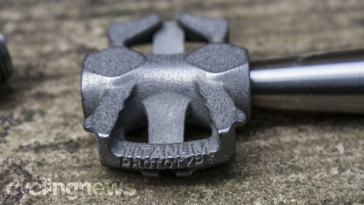 Titanum MyTi 3D-printed titanium pedals