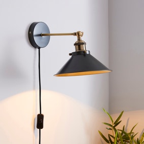 Logan Plug in Wall Light