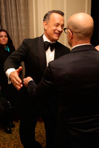 Tom Hanks and Stanley Tucci