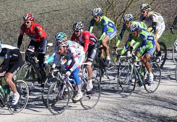 Francesco Ginanni (Androni Giocattoli) would finish in sixth place.
