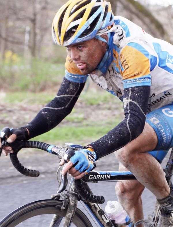 Caleb Fairly (Holowesko Partners) concentrates as he approaches the finish line.