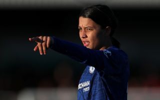 Chelsea's Sam Kerr is backing the Australia-New Zealand bid