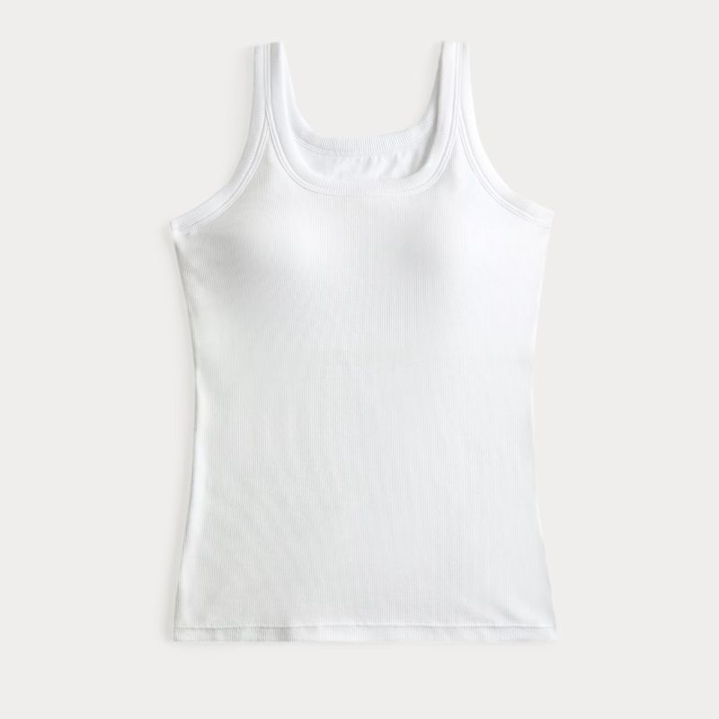 M&amp;amp;S, Cotton Rich Secret Support&amp;trade; Bra Vest in White