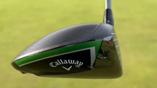 Photo of the toe of the Callaway Elyte X Driver