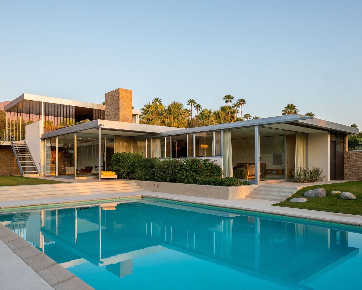 Richard Neutra s Kaufmann House  is for sale and it is 