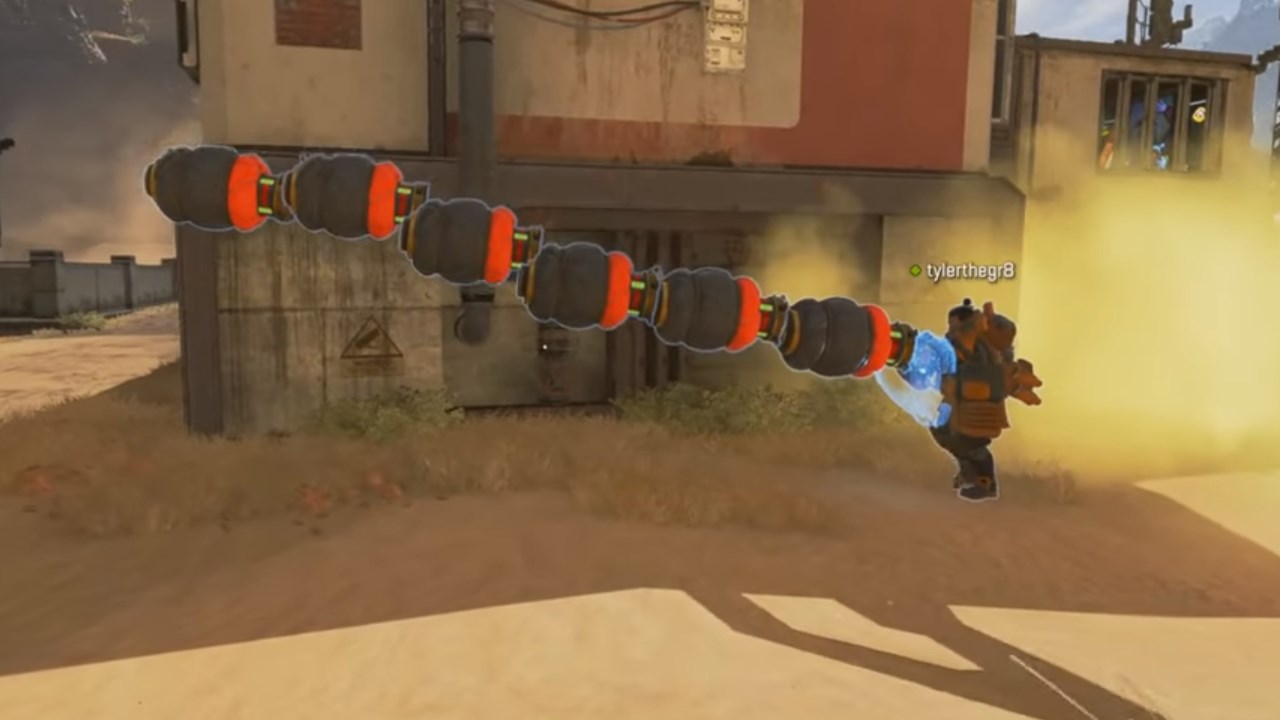 Apex Legends Glitch Lets You Turn Gibraltar S Shield Into A Mobile Jump Pad Or Gas Station Gamesradar