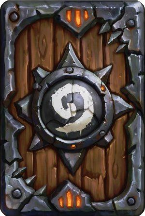 Warlords of Draenor card back for Hearthstone