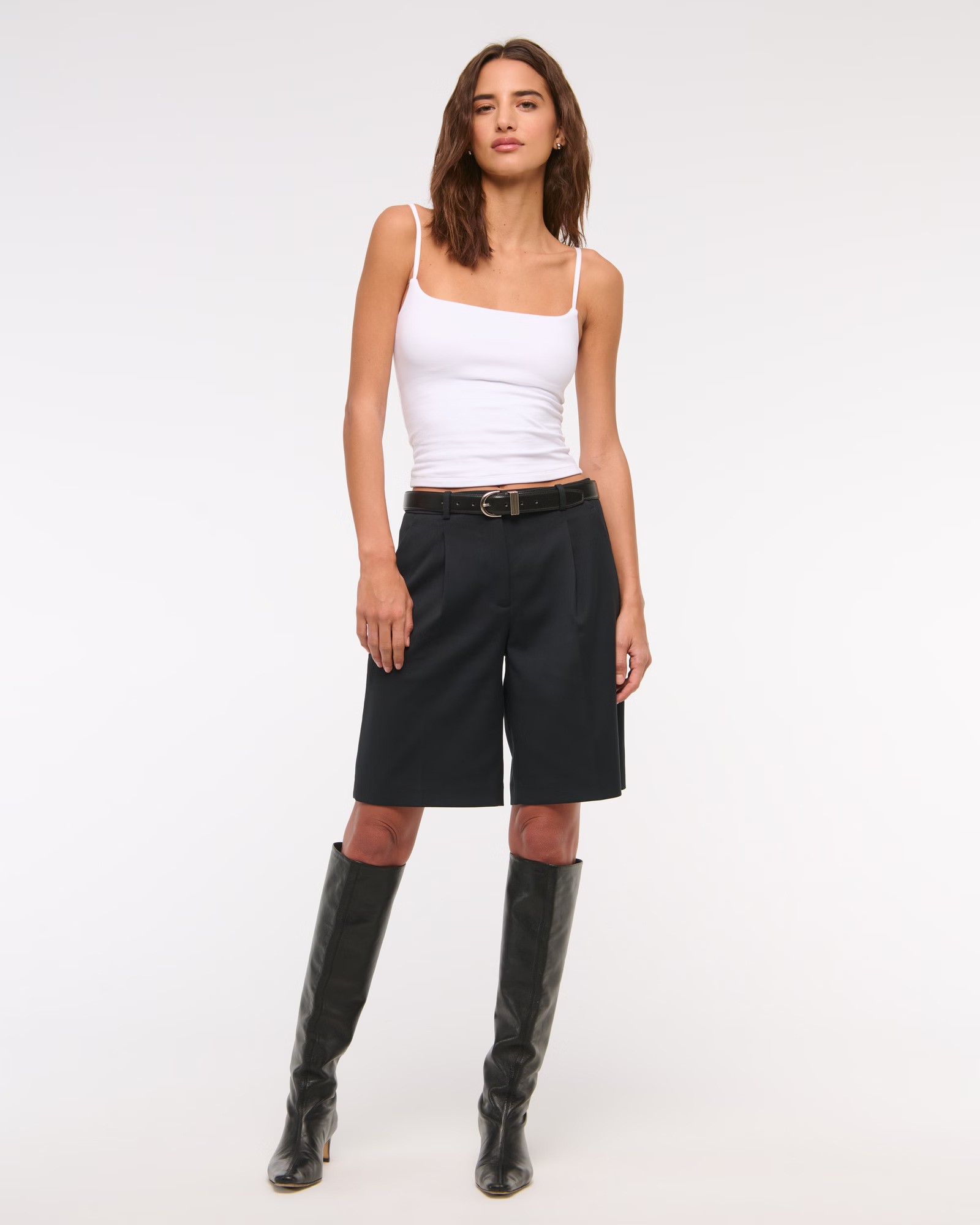 Abercrombie 
Fitch, Mid Rise Bermuda Short