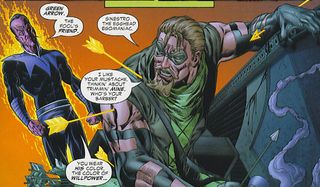 Green Arrow Vs Sinestro