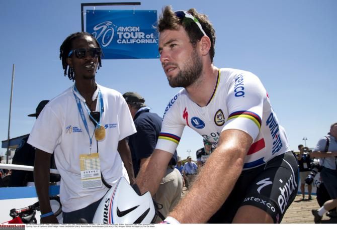 Mark Cavendish after the stage